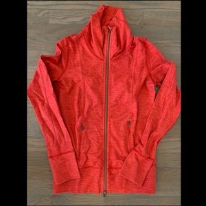 Lululemon Red Active Zip Jacket size 4